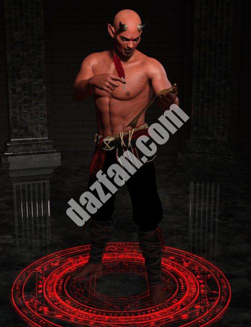 [daz姿势] 精灵姿势创世纪8雄性-DAZ爱好者