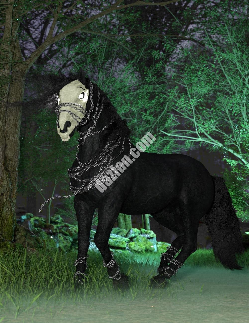 [daz角色] DA 四骑士-饥荒-DAZ爱好者