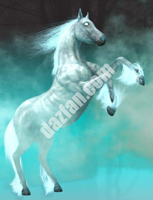 [daz角色] Da 光谱马：马3-DAZ爱好者