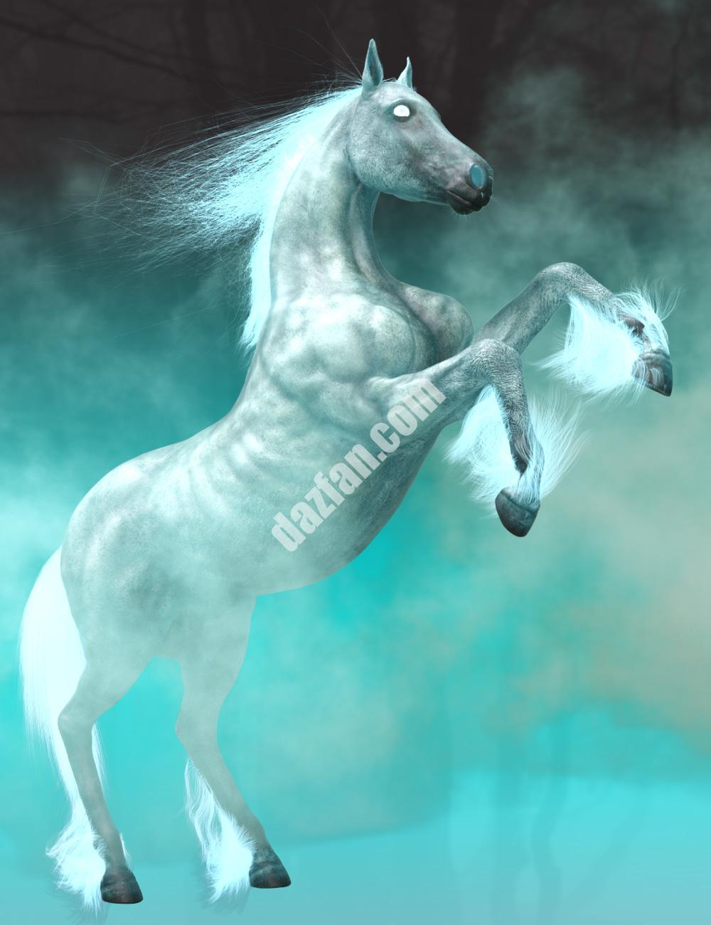 [daz角色] Da 光谱马：马3-DAZ爱好者