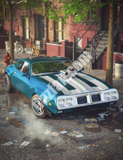 [daz服装] 蓝色曼巴-DAZ爱好者