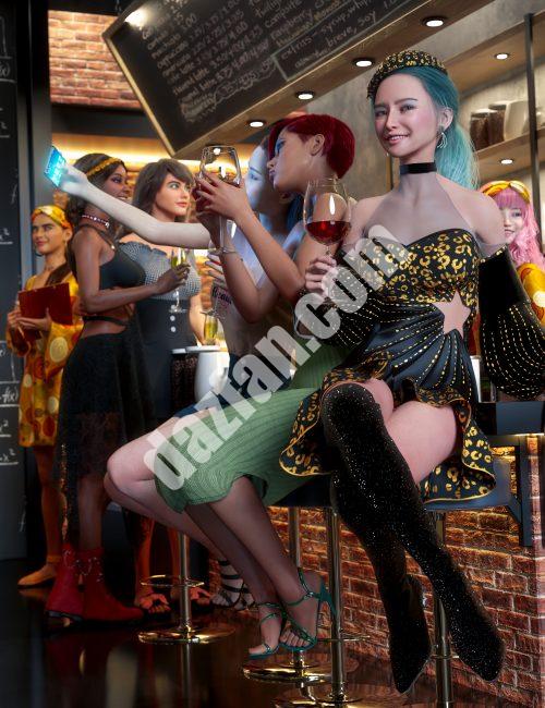 [daz合集] 城市套餐中的一天-DAZ爱好者