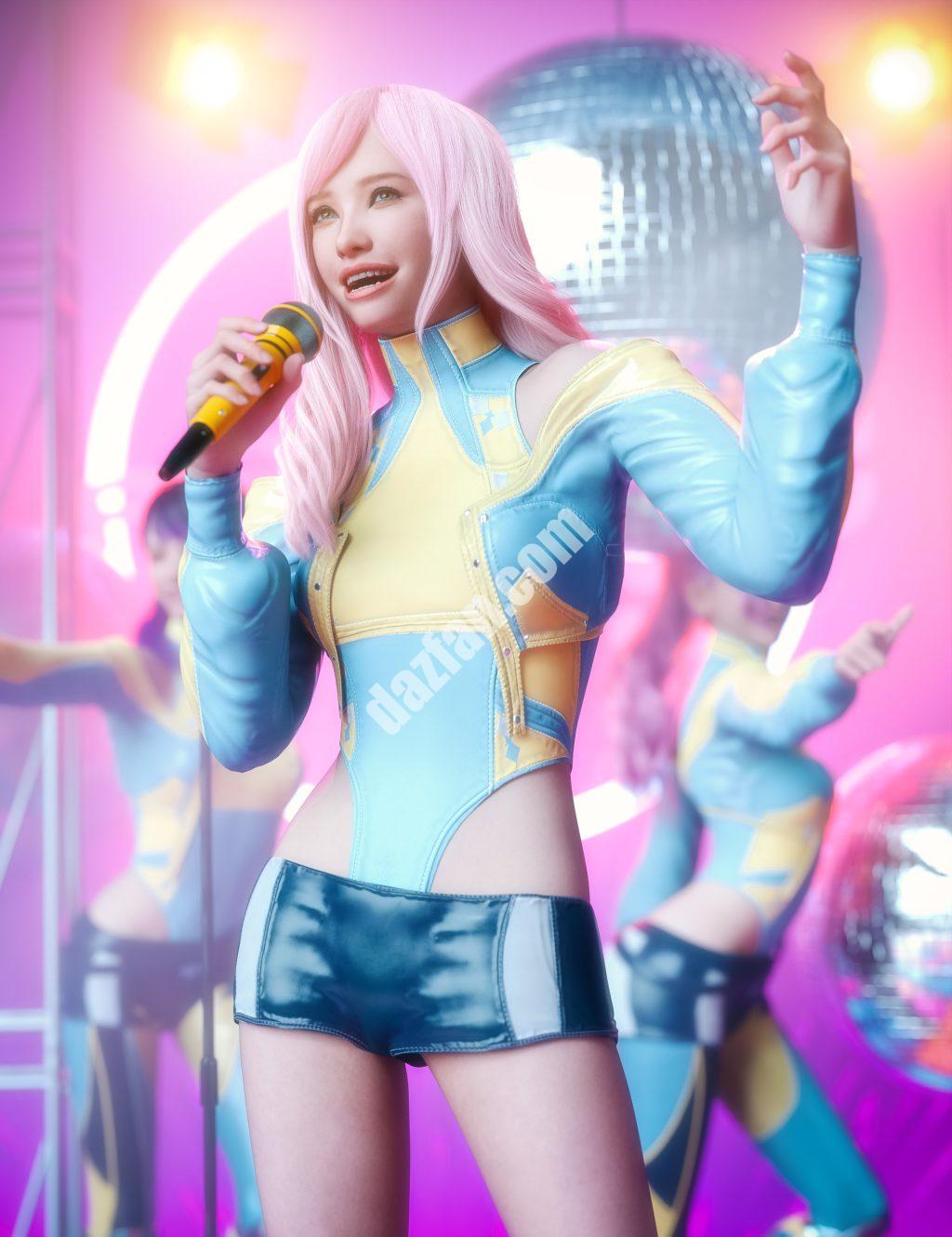 [daz服装] Jennie 9 HD薄型-DAZ爱好者