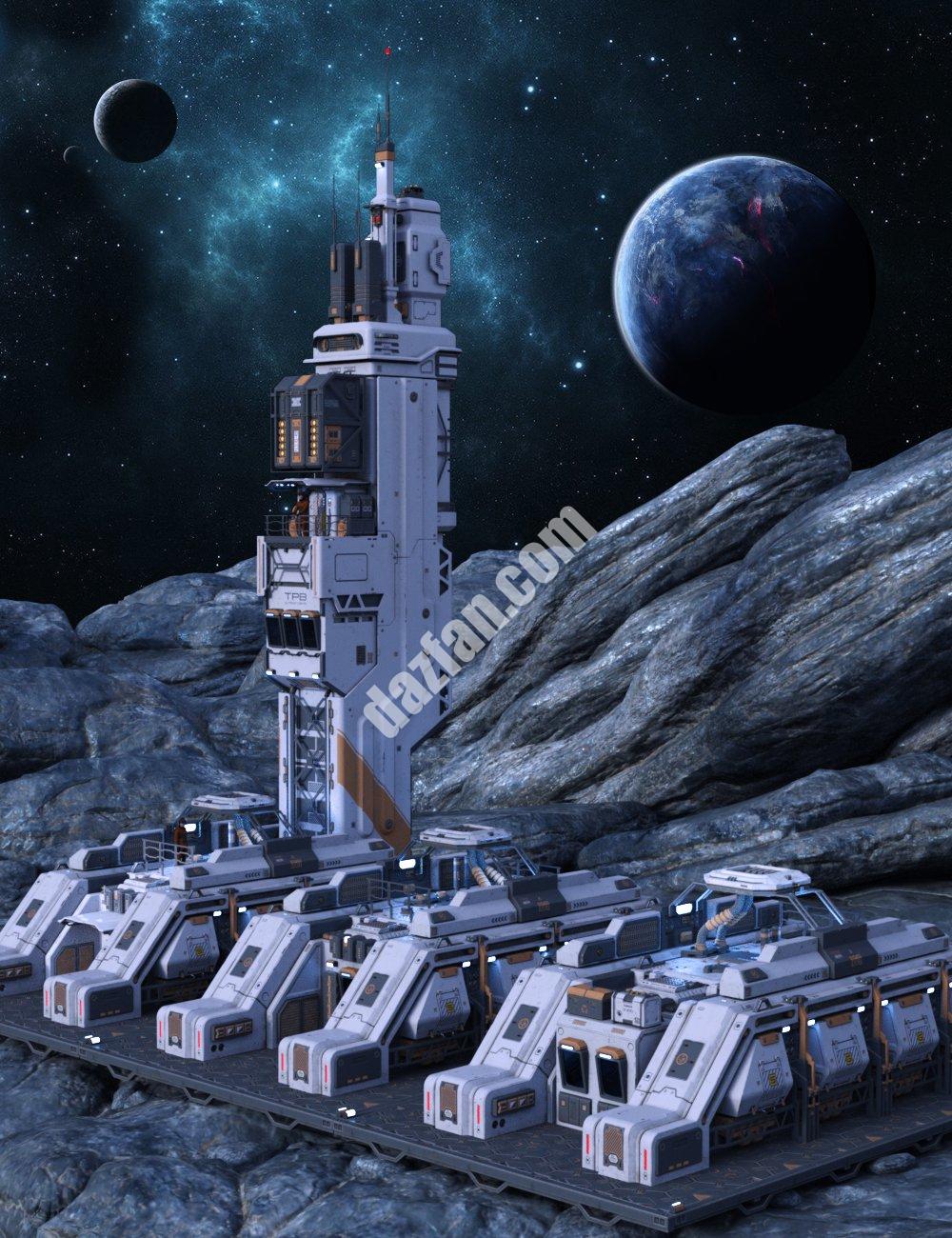 [daz场景] 恩斯克前哨-DAZ爱好者