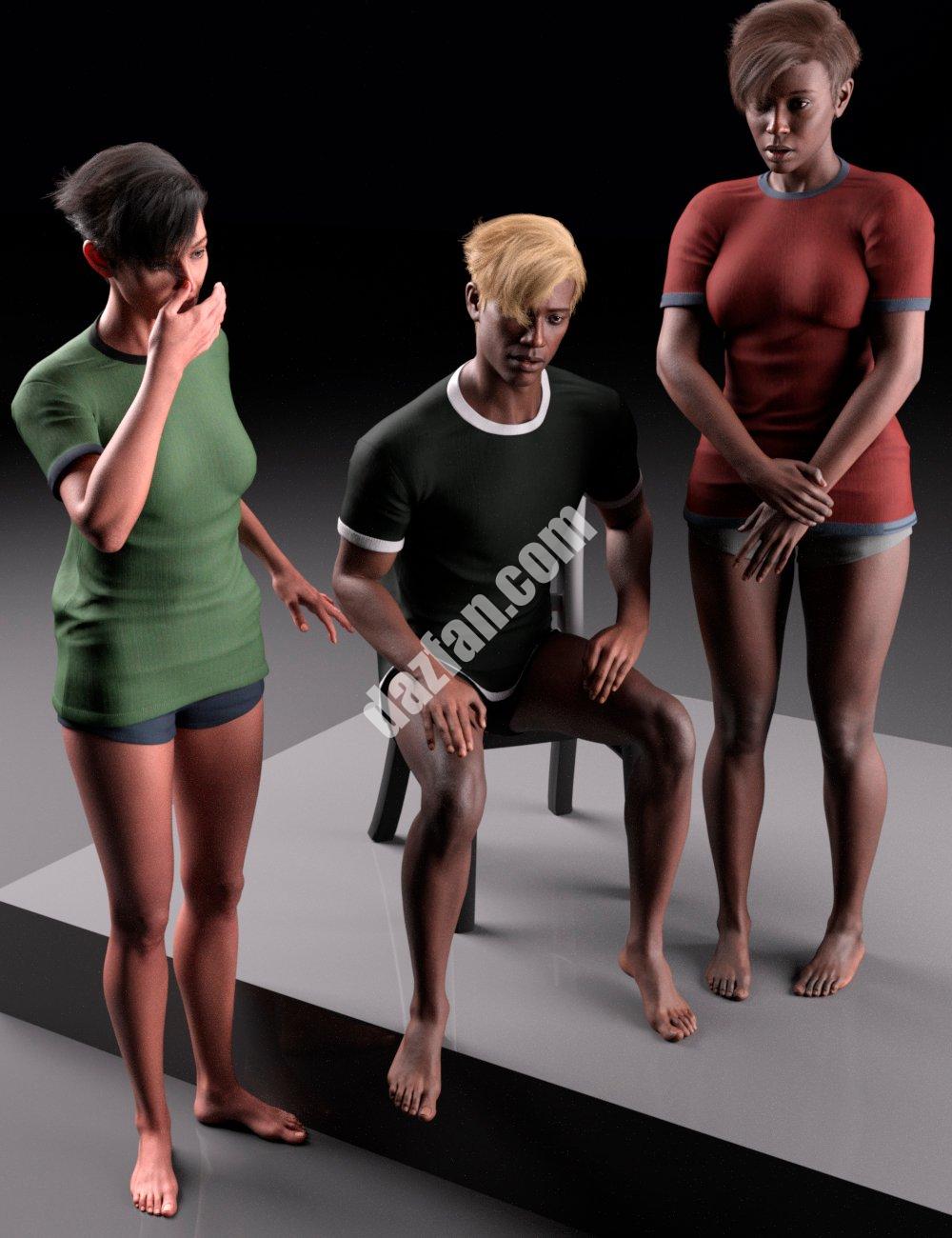 [daz姿势] 创世纪9的防御身体姿势-DAZ爱好者