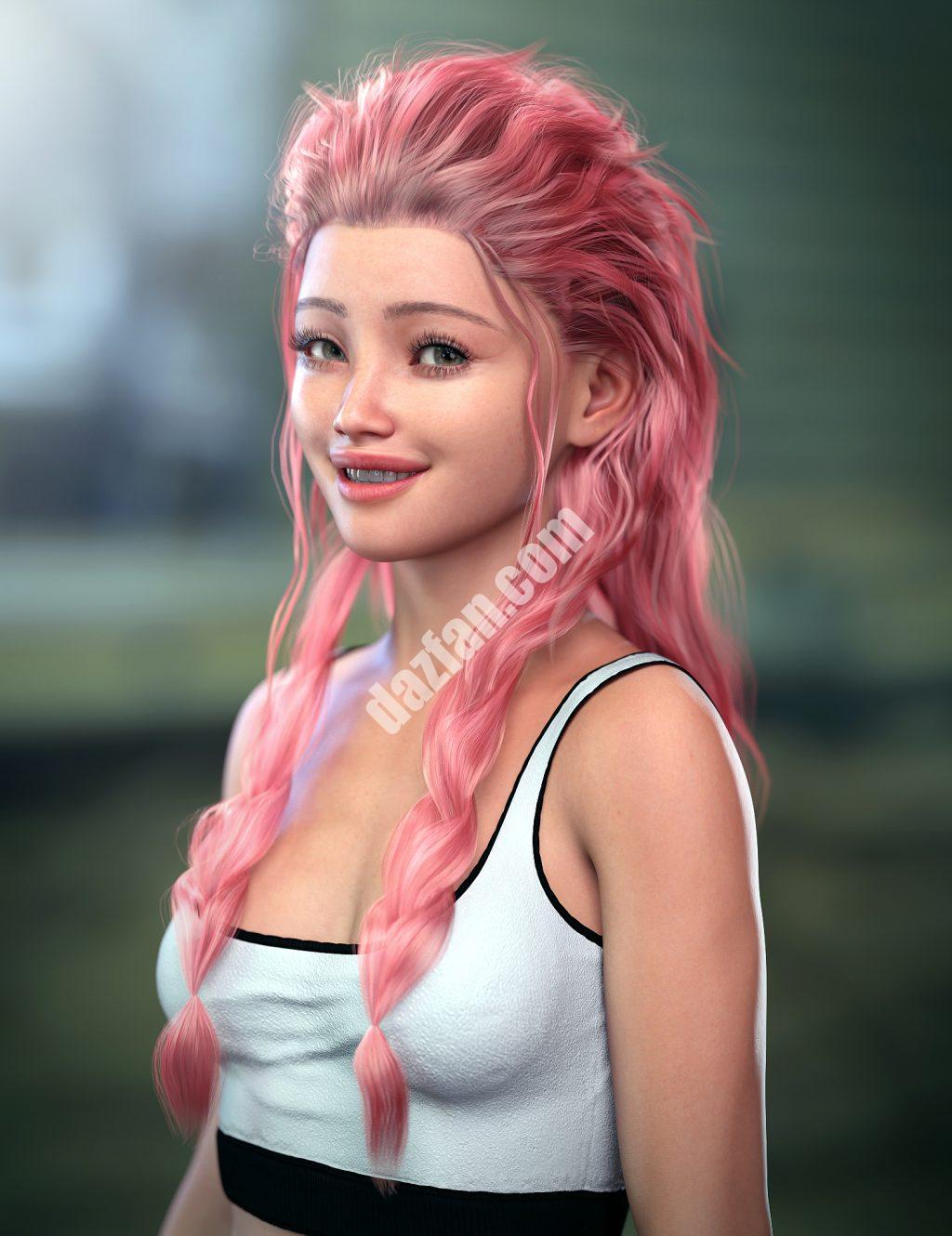 [daz发型] 创世纪9的邢发-DAZ爱好者