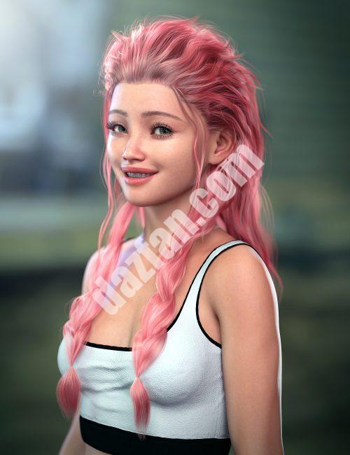 [daz发型] 创世纪9的邢发-DAZ爱好者