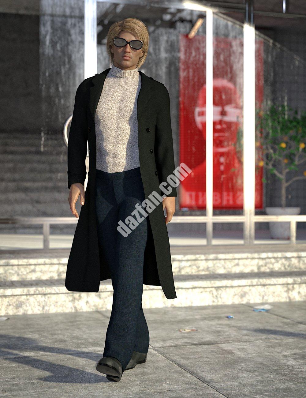 [daz服装] dForce Soho Swag Genesis 8雄性套装-DAZ爱好者