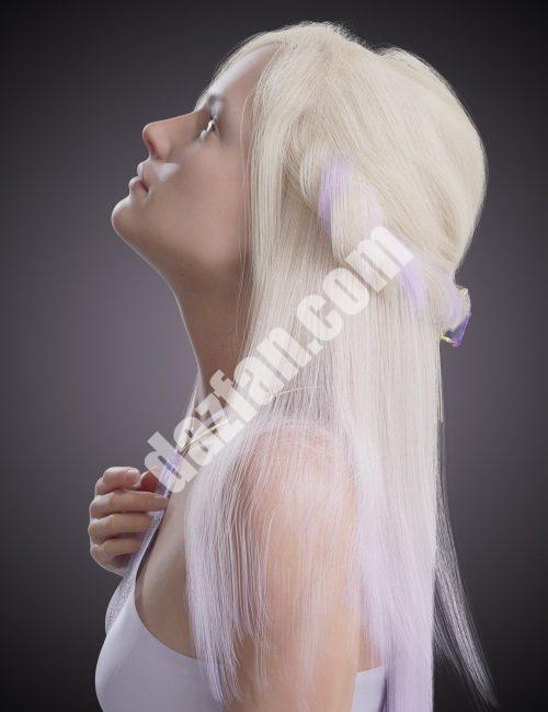 [daz发型] 《创世纪3》和《创世纪8》女性的dForce奥术妖姬头发-DAZ爱好者