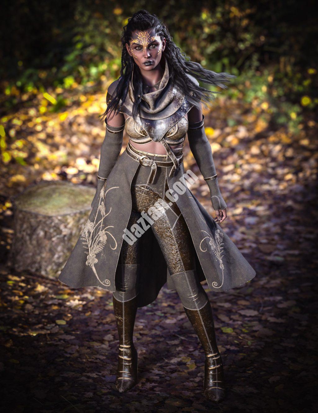 [daz服装] dForce CB Ianira创世纪9号服装套装-DAZ爱好者