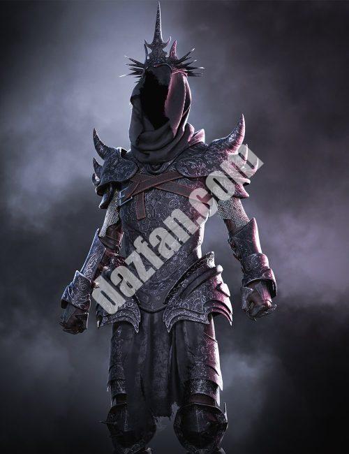 [daz服装] dForce创世纪9的恶魔仆人装备-DAZ爱好者