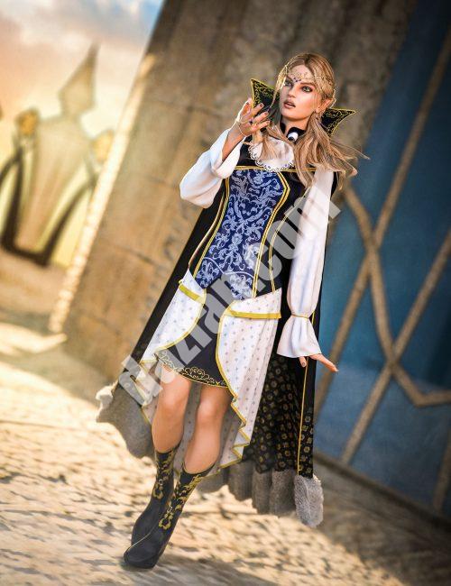 [daz服装] 创世纪9、8和8.1的dForce精灵代表装备-DAZ爱好者