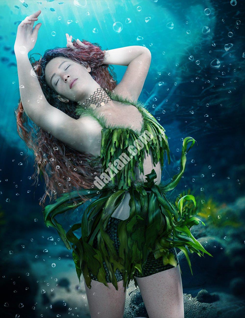 [daz服装] 创世纪9的海洋装备dForce-DAZ爱好者