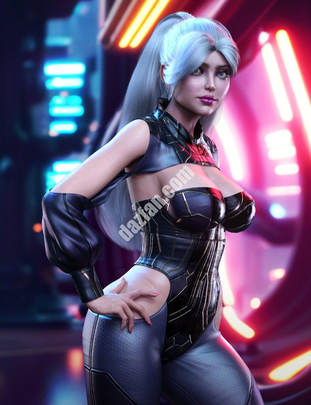 [daz服装] dForce HM Lightstalker创世纪9装备-DAZ爱好者