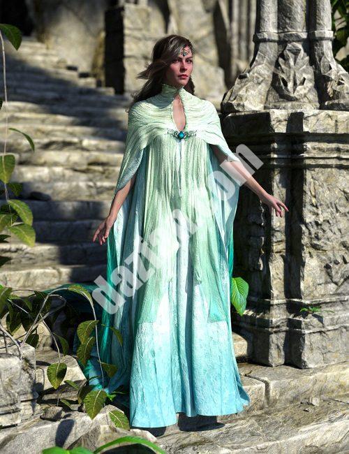 [daz服装] dForce命运女神创世纪9装备-DAZ爱好者