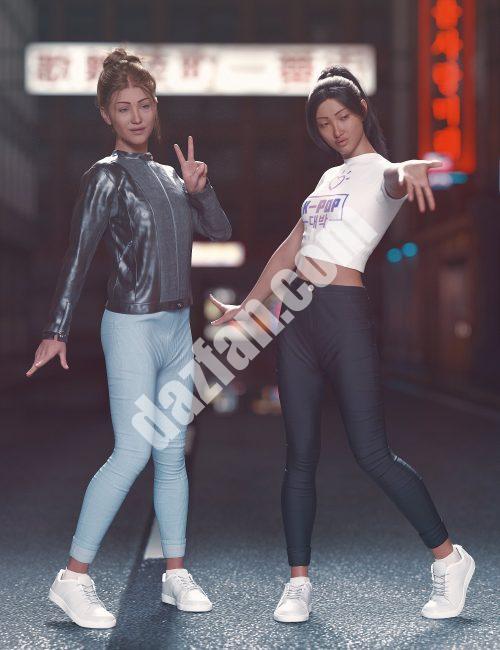 [daz服装] 创世纪9的dForce流行歌星服装-DAZ爱好者