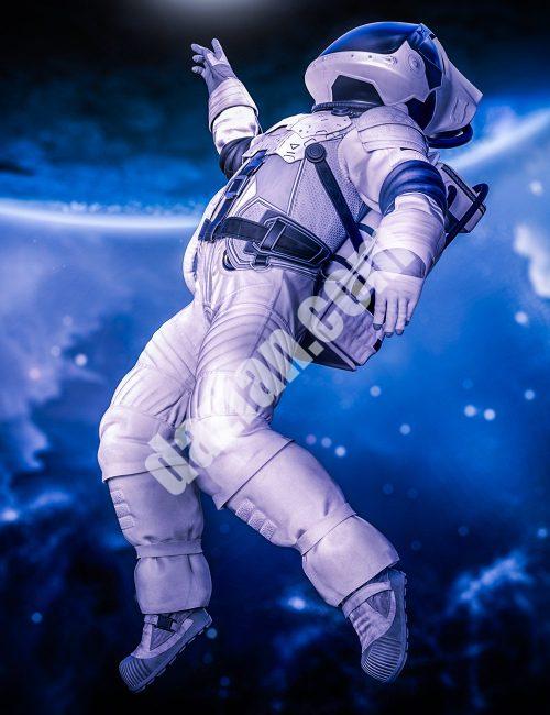 [daz服装] 创世纪9号太空服套装-DAZ爱好者
