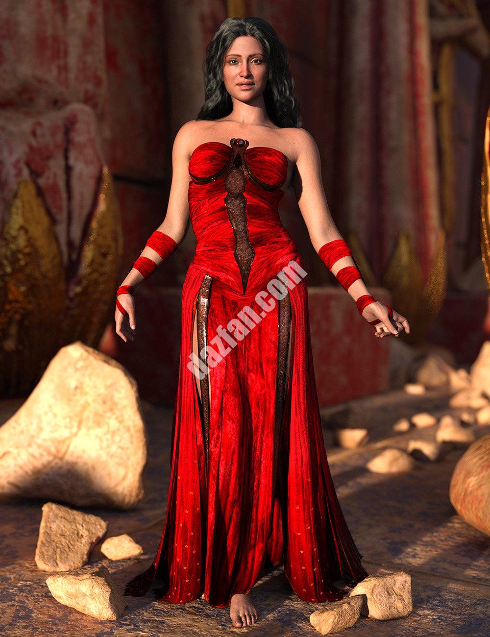 [daz服装] dForce Vuriel创世纪9号衣橱基地-DAZ爱好者