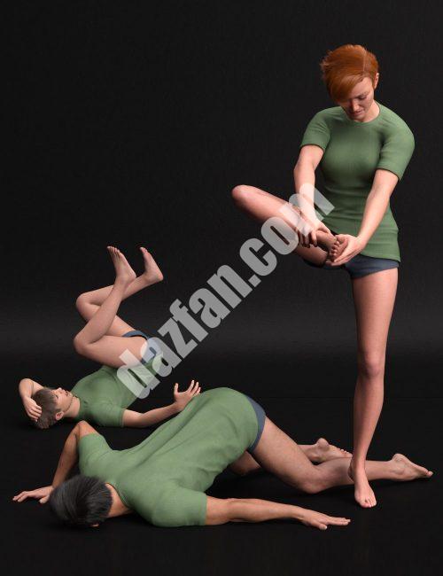 [daz姿势] 创世纪9的坠落II-DAZ爱好者