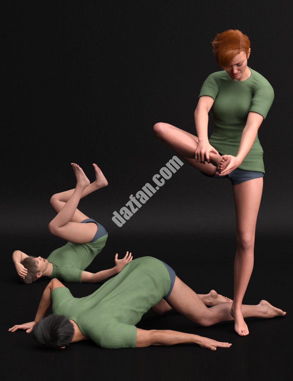 [daz姿势] 创世纪9的坠落II-DAZ爱好者