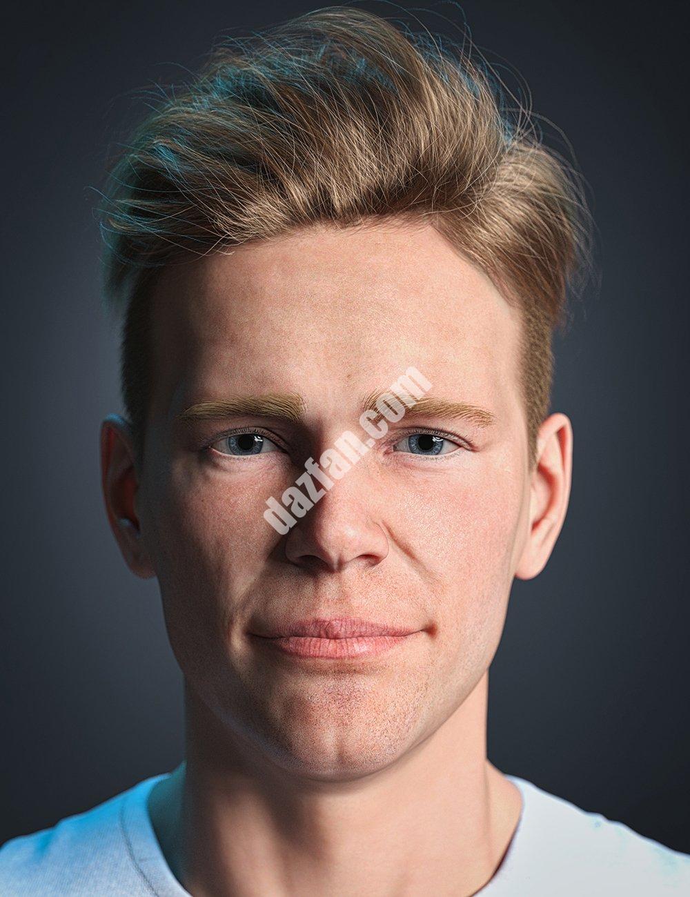 [daz角色] Dragan HD for Genesis 8.1雄性-DAZ爱好者