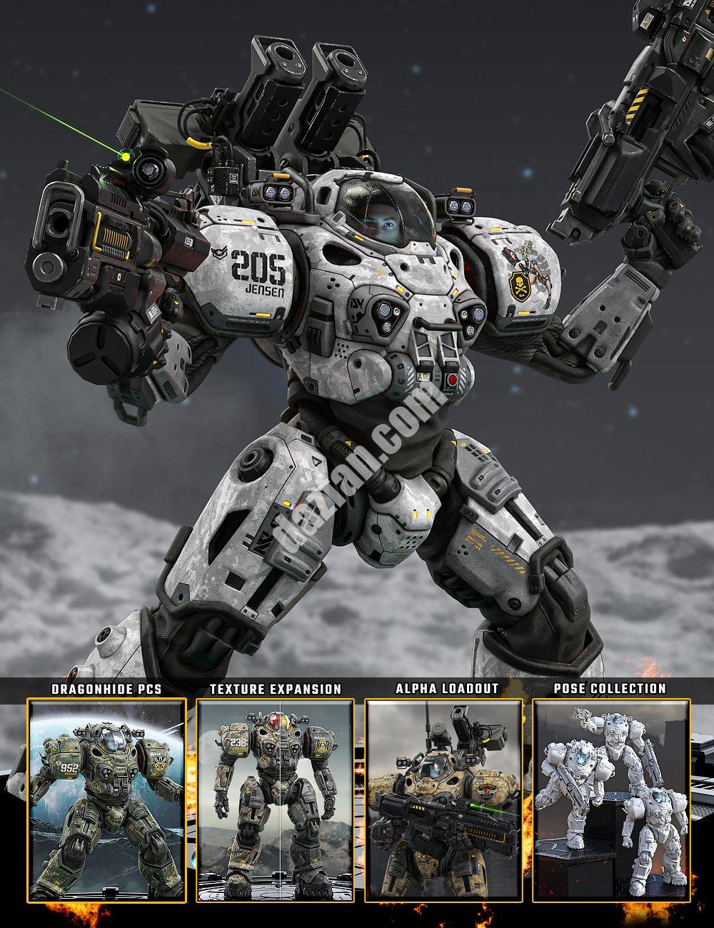 [daz合集] Dragonwide PCS捆绑包-DAZ爱好者