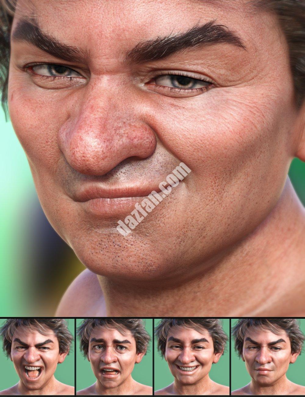 [daz姿势] Drutherson表达-DAZ爱好者