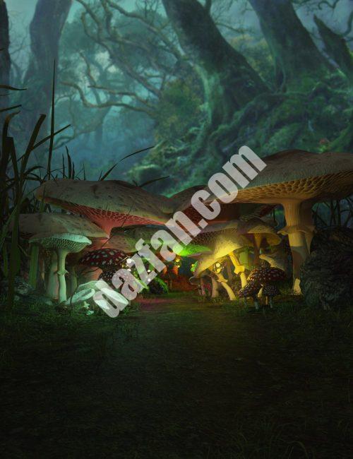 [daz场景] 矮人的世界-DAZ爱好者