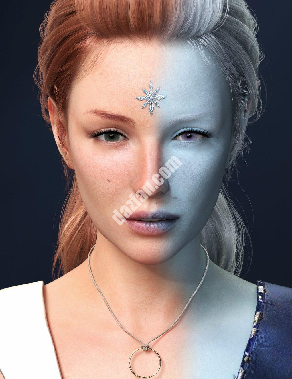 [daz角色] E3D 谢拉 HD创世纪9-DAZ爱好者