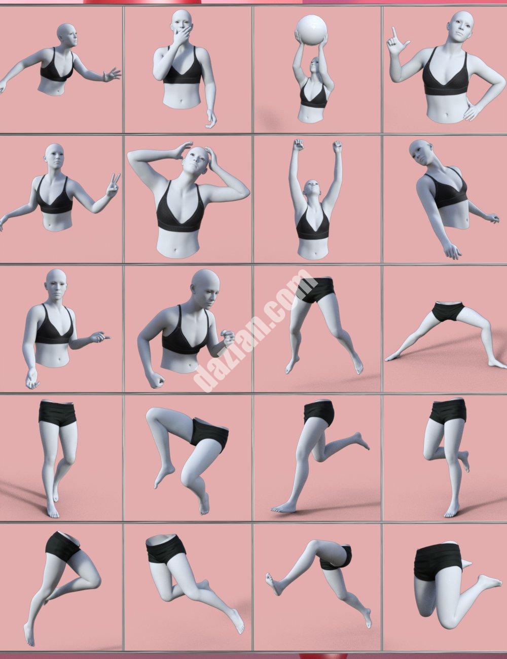 [daz插件] 创世纪9的简易姿势创造2-DAZ爱好者