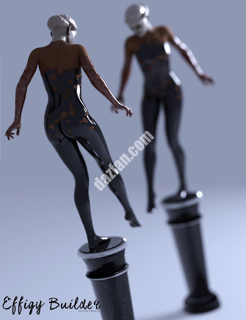 [daz插件] 雕像生成器预设-DAZ爱好者