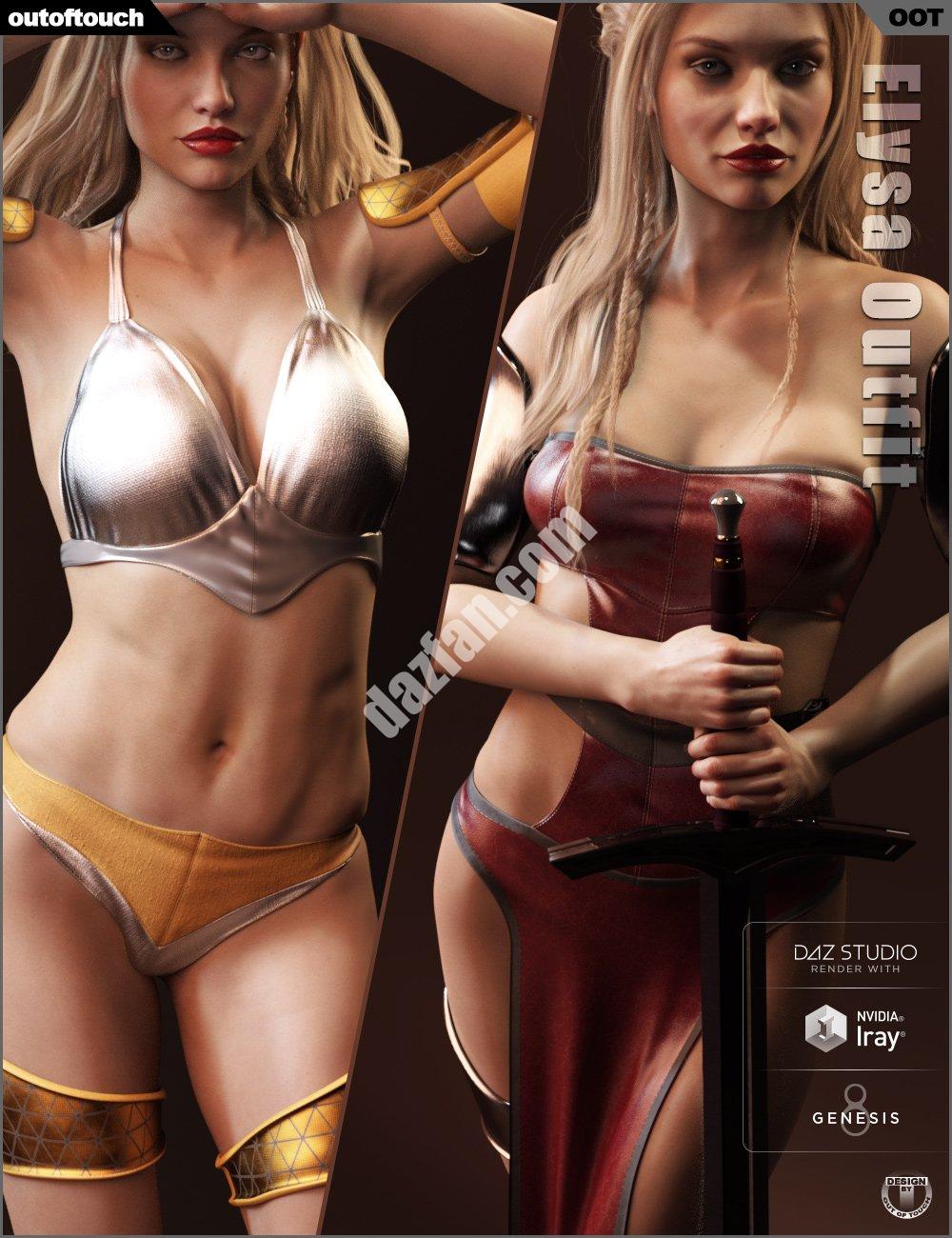 [daz服装] Elysa创世纪8号女装（s）-DAZ爱好者