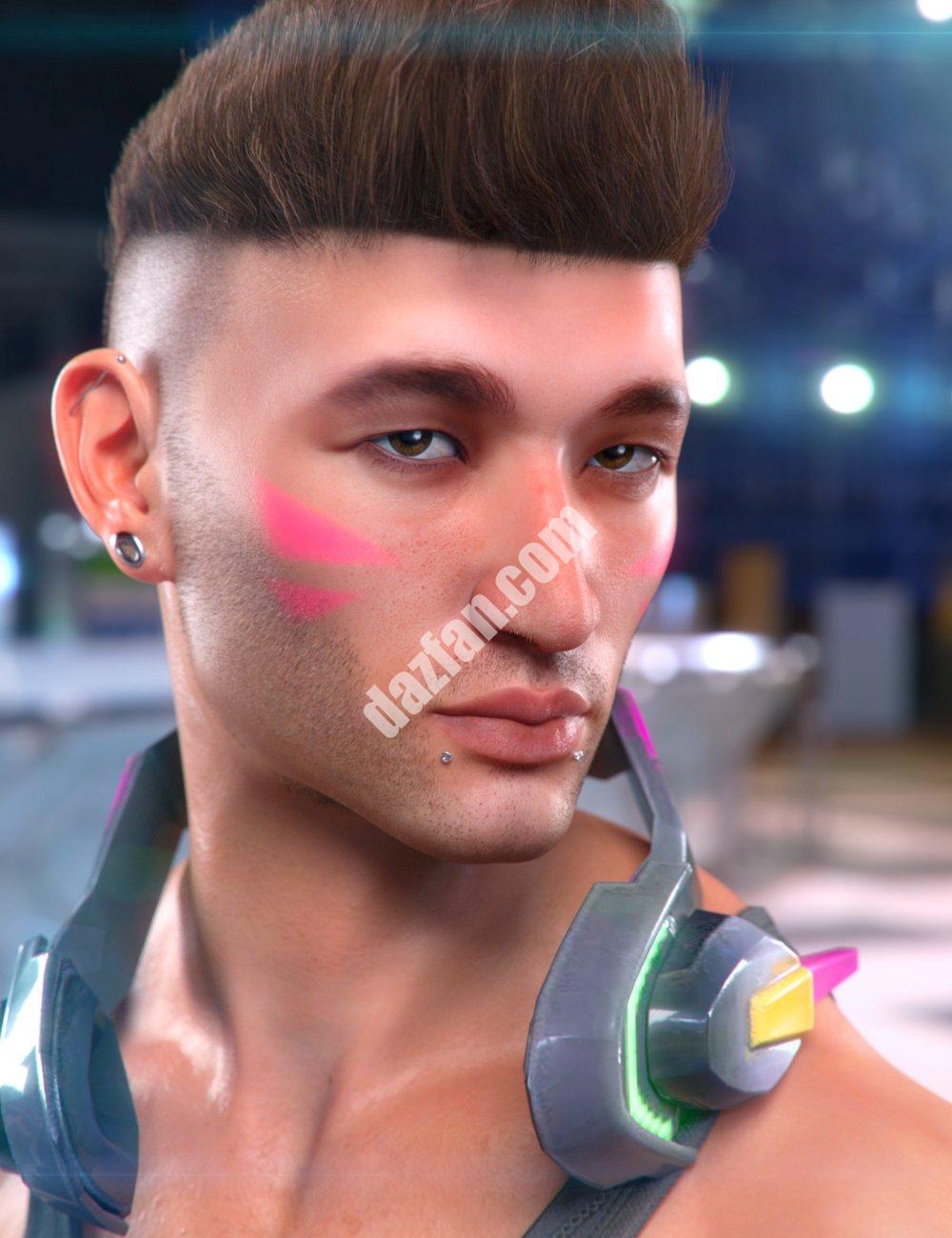 [daz角色] 埃里克高清为李8-DAZ爱好者