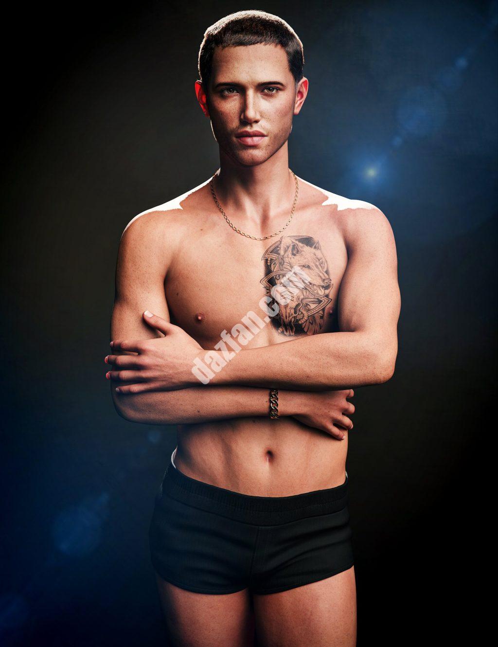 [daz角色] 用于Genesis 9的ES3D Thalius HD-DAZ爱好者