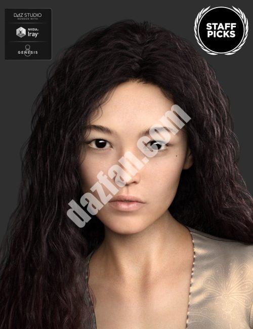 [daz角色] 范玲高清创世纪8女-DAZ爱好者