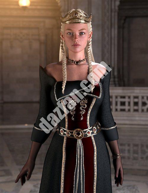 [daz合集] 创世纪8、8.1和9女性的梦幻女王捆绑包-DAZ爱好者