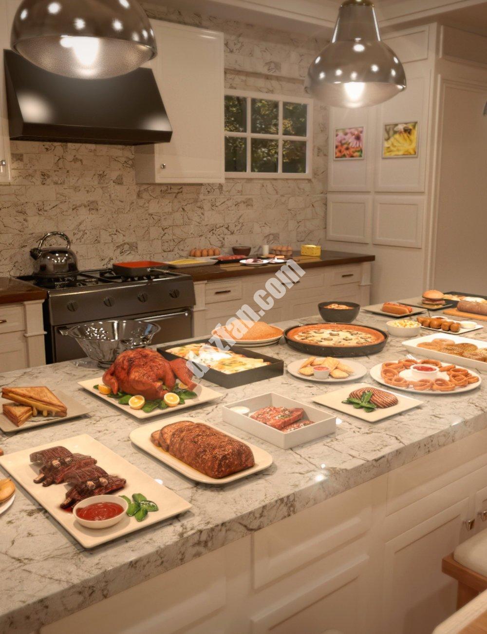 [daz道具] FG美国食品-DAZ爱好者