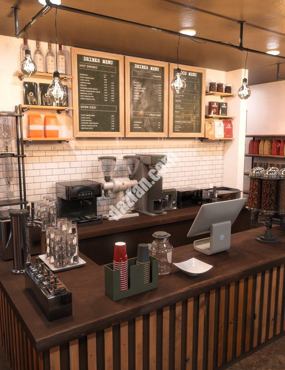 [daz场景] FG小酒馆-DAZ爱好者