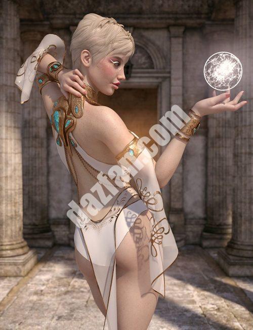 [daz姿势] 创世纪8.1女性的第一个光姿势-DAZ爱好者