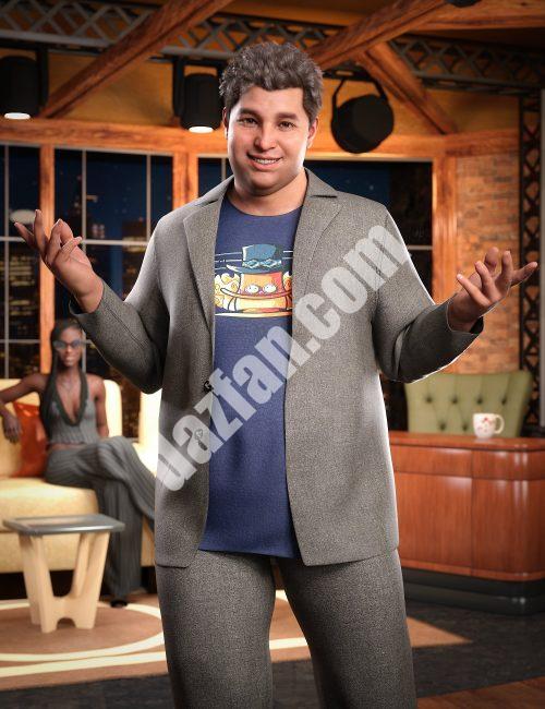 [daz角色] 弗雷德8.1-DAZ爱好者