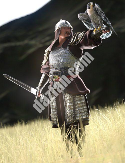 [daz姿势] 成吉思汗的战斗姿势9-DAZ爱好者