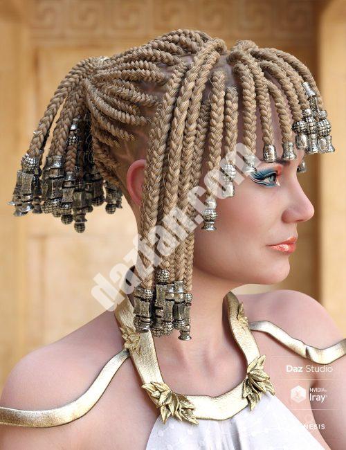 [daz服装] 女神辫子为创世纪3和8女性-DAZ爱好者