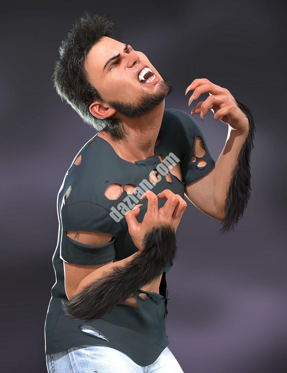 [daz姿势] 创世纪8的万圣节动画-DAZ爱好者