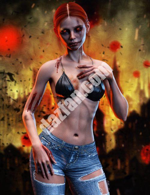 [daz合集] 创世纪8和8.1女性高清咬痕捆绑包-DAZ爱好者