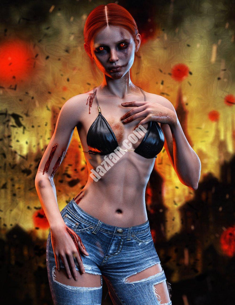 [daz合集] 创世纪8和8.1女性高清咬痕捆绑包-DAZ爱好者