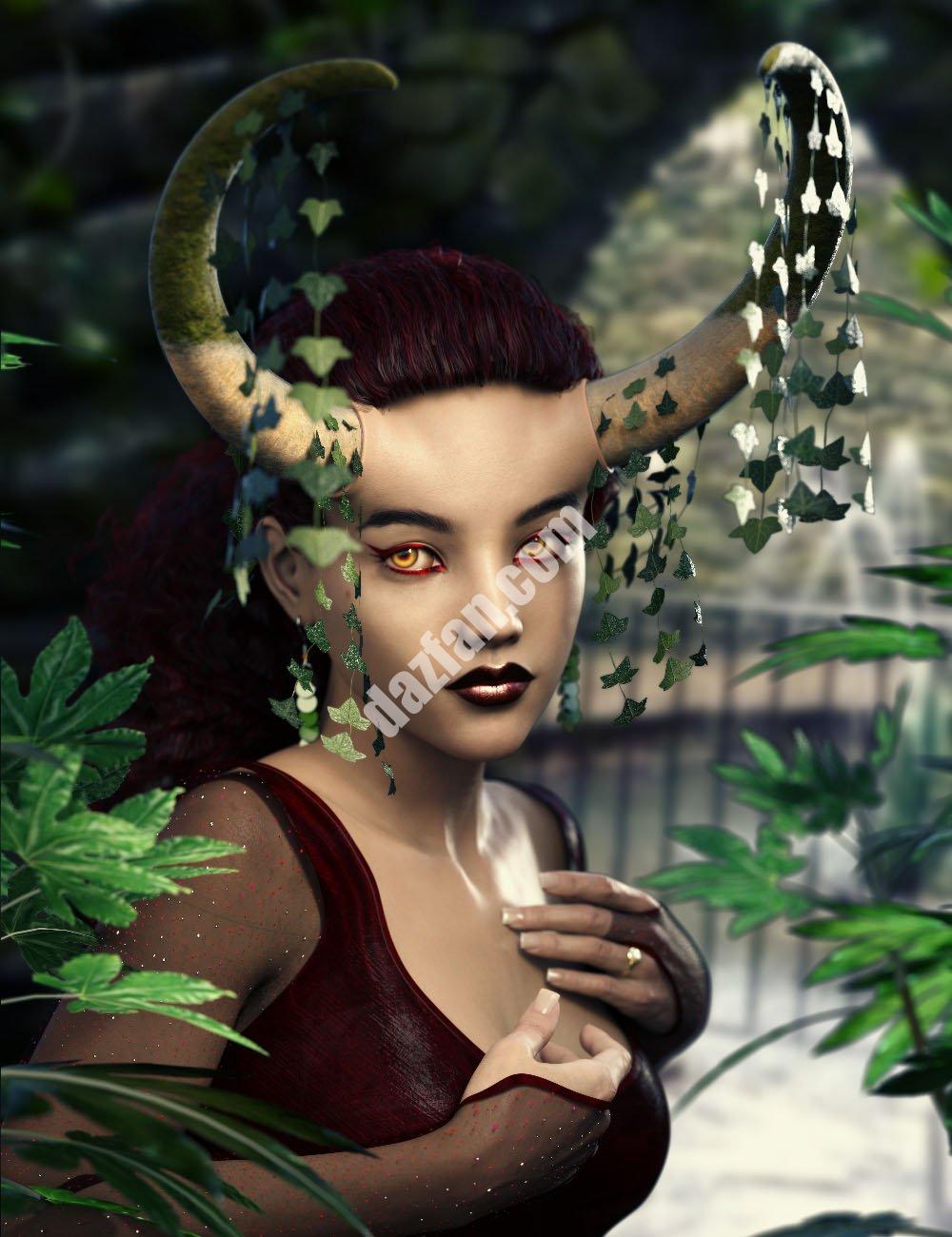 [daz服装] 奥术魔法角的治疗扩展-DAZ爱好者