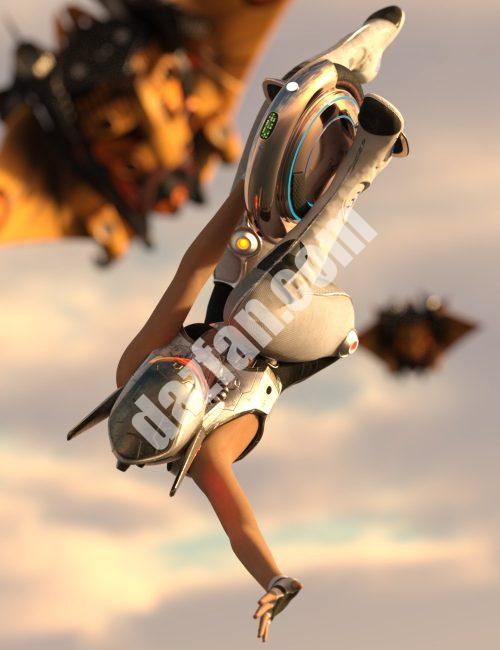 [daz姿势] 转轮的分层姿态-DAZ爱好者