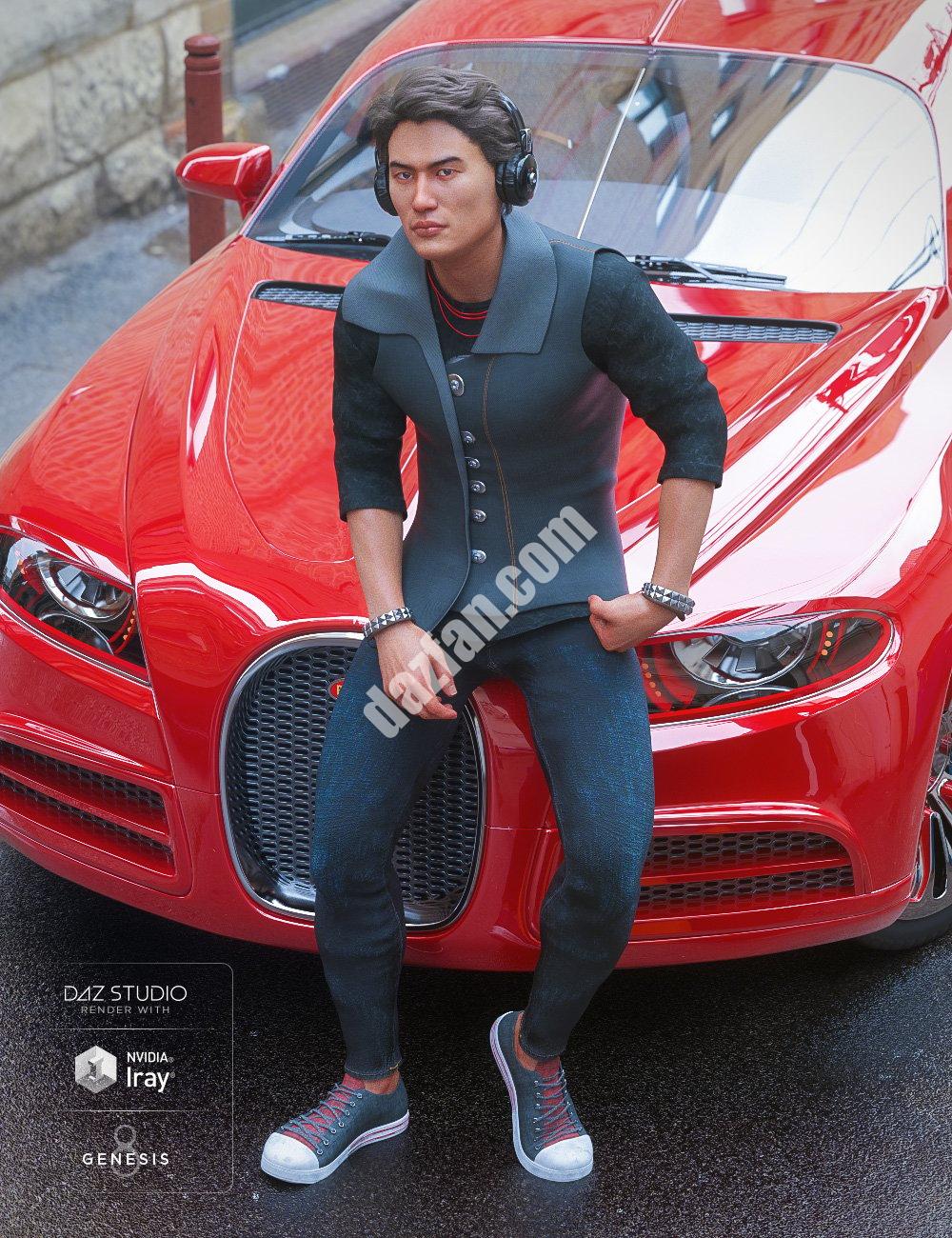 [daz服装] Hippusuta创世记8男装（s）-DAZ爱好者