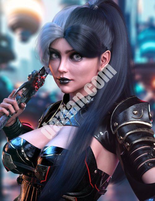 [daz发型] HM Katya头发创世纪9-DAZ爱好者