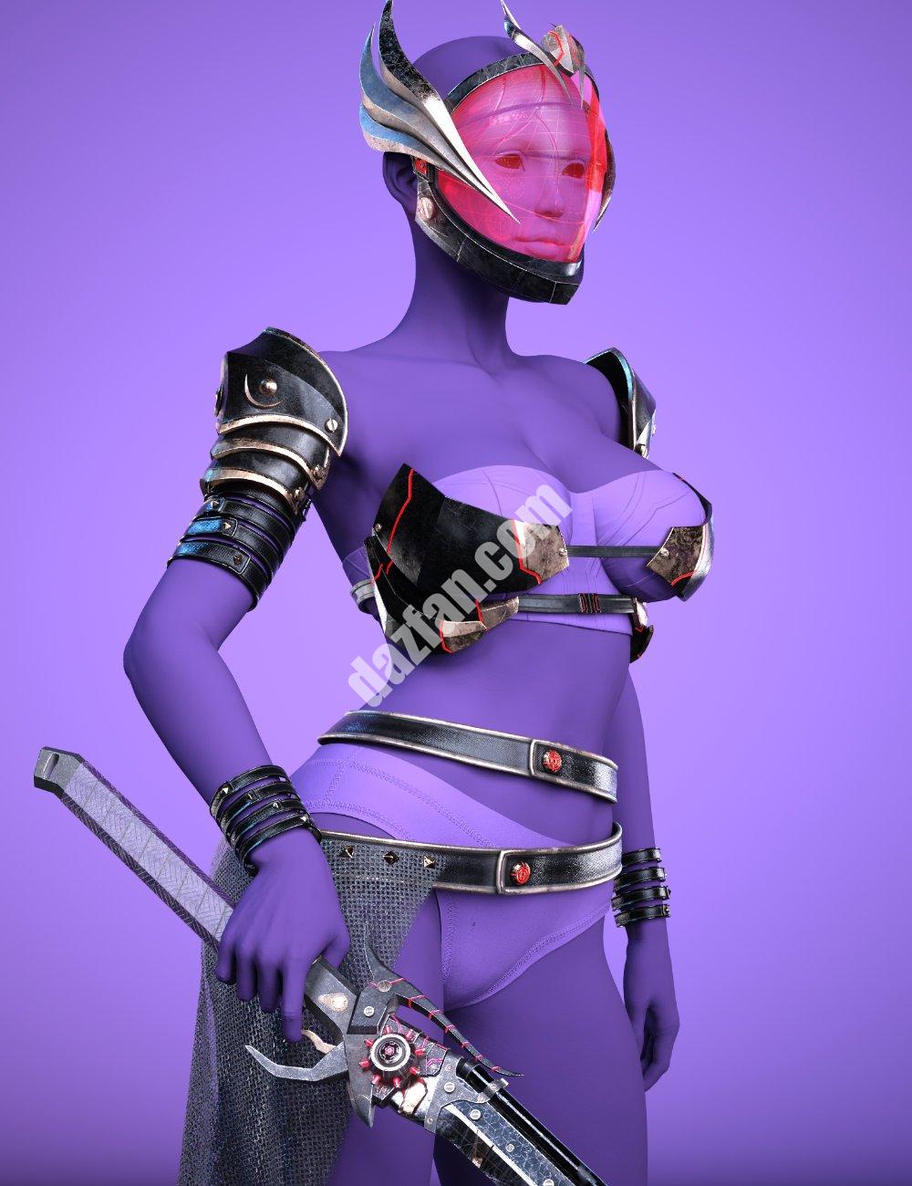 [daz服装] HM Lightstalker配件附加纹理-DAZ爱好者